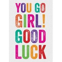 You Go Girl | Good Luck | BC1605