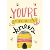 You\'re The Bees Knees| Funny Valentine\'s Card |WB1102