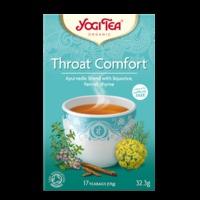 Yogi Tea Throat Comfort Organic 17 Tea Bags, Orange