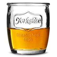 Yorkshire Medallion Shot Glasses 3.5oz / 100ml (Pack of 6)