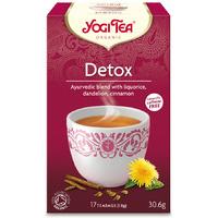 yogi ayurvedic organic detox tea 17 bags