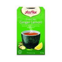 yogi tea organic ginger lemon green tea 17bags