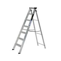 youngman 7 tread industrial builders step ladder