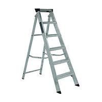 Youngman 6 Tread Industrial Builders Step Ladder