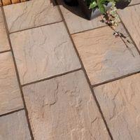 York Brown Ashbourne Mixed Size Paving Pack