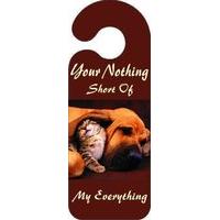 Your Nothing Short Of My Everything Door Handle Hanging Sign
