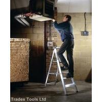 Youngman 7 Tread Class 1 Alloy Builders Step Ladder Aluminium Tradex Tools Ltd Special