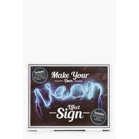 your own neon sign kit blue