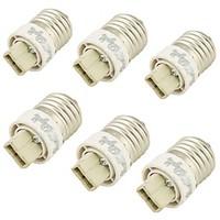 youoklight 6pcs e27 to g9 led bulb adapter converter ac6v 265v