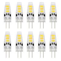 YouOKLight 10PCS 5733 Lampada LED Lamp 12V G4 Silicone Light bombillas led Bulb 6LED Bi-pin Lights
