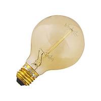YouOKLight E27 40W 400lm 3000K Warm White Round Tungsten Edison Filament Bulb Lamp (AC 220V)