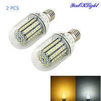 youoklight 2pcs e27 7w 700lm cri80 3000k6000k 90smd3528 led light corn ...