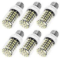 youoklight 6pcs high luminous e27 e12 110v 108smd5733 led corn bulb 10 ...