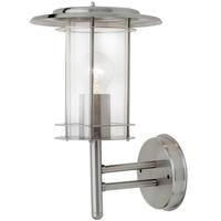 York 60W ES Wall Lantern Steel IP44 - 33160