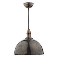yok0163 yoko 1 light ceiling pendant in mottled bronze finish