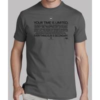 your time is limited (black)