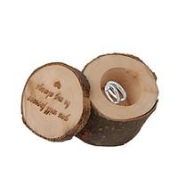 \'\'you will forever be my always\'\' Shabby Rustic Wedding Ring Bearer Box Wooden