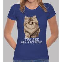 you are my catnip! shirt girl.