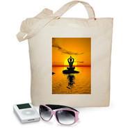 yoga bag orange twilight