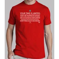 your time is limited (red)