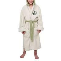 Yoda Star Wars Fleece Robe Cream - Kids Medium /homeware