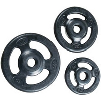 York Olympic Rubber Iso Grip Discs