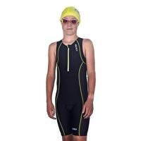 youth tri suit black