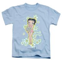 youth betty boop flowers