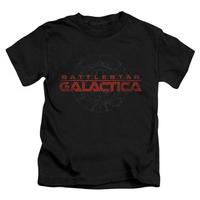 youth battlestar galactica battered logo