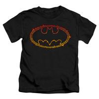 Youth: Batman - Flame Outlined Logo