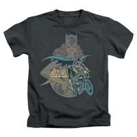 youth batman batgirl biker