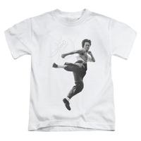 youth bruce lee flying kick