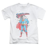 youth superman vintage ink splatter