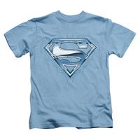 youth superman tribal chrome shield