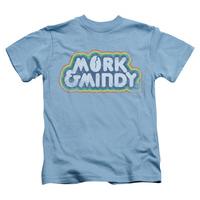 youth mork mindy distressed mork logo