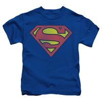 Youth: Superman - Retro Supes Logo Distressed