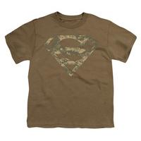 Youth: Superman - Army Camo Shield