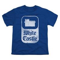 youth white castle classic logo