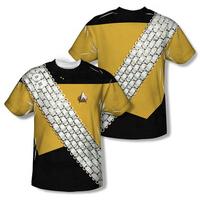 Youth: Star Trek - Worf Uniform Costume Tee (Front/Back Print)