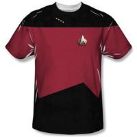 youth star trek command uniform costume tee