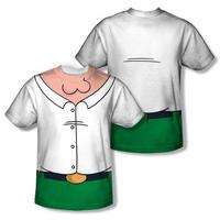 Youth: Family Guy - Peter Griffin Costume Tee (Front/Back Print)