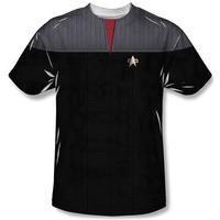 youth star trek command uniform costume tee