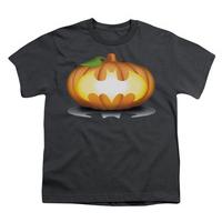 youth batman bat pumpkin logo