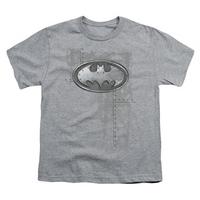 Youth: Batman - Riveted Metal Logo