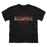 youth battle star galactica logo with phoenix