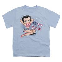 youth betty boop all american girl