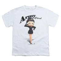youth betty boop army boop
