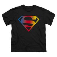 youth superman gradient superman logo