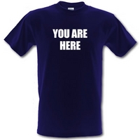 You Are Here - John Lennon male t-shirt.