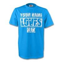 your name loves hjk t shirt sky